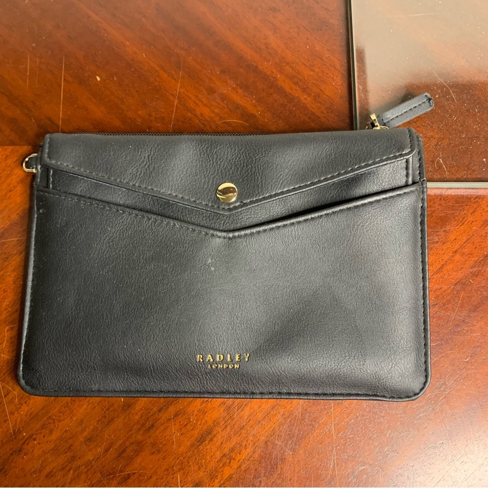 Radley London Genuine Leather Envelope Pouch Handbag
